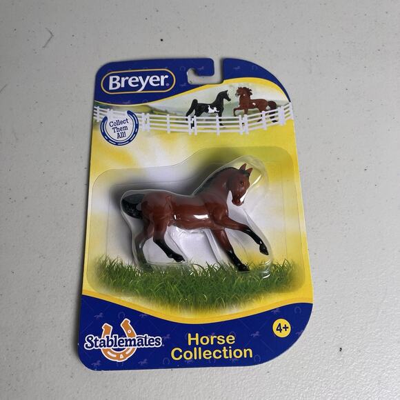 Breyer Stablemates Horse Collection Appaloosa Arabian Warmblood Toy Lot of 3 NEW - Picture 6 of 9